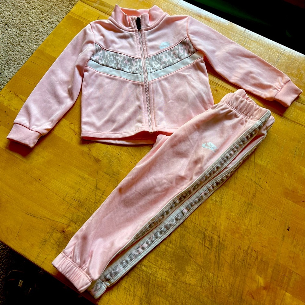 Nike Kid’s Soft Pink Track Suit